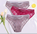 Calcinha de Renda transparente Kit 3PCS - Aifeli - Loja para todas as mulheres