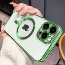 Capa De Luxo Transparente Magsafe Com Borda Colorida Para iPhone - Aifeli - Loja para todas as mulheres