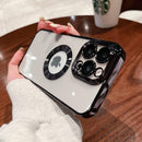 Capa Luxo Transparente Para iPhone Possui Moldura E Proteção Para Câmera - Aifeli - Loja para todas as mulheres