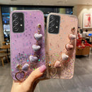 Capa Para Samsung Galaxy A32 A32 5G A52 A52S A72 Love Heart com Bracelete em forma de coração - Aifeli - Loja para todas as mulheres