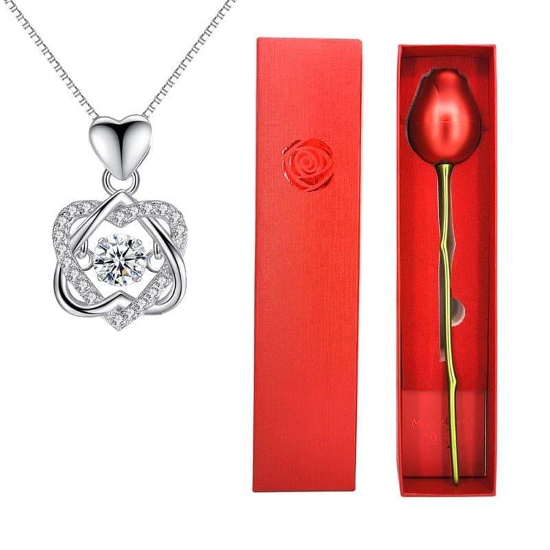 Colar Amor Eterno Com Porta Joia - Aifeli - Loja para todas as mulheres