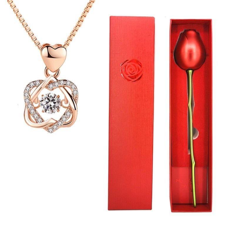 Colar Amor Eterno Com Porta Joia - Aifeli - Loja para todas as mulheres
