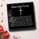 Colar de Cruz Para o Meu Filho - Aifeli - Loja para todas as mulheres