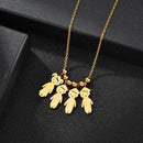 Colar de Filhos Mon Bebé em Aço Inoxidável - Aifeli - Loja para todas as mulheres