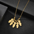 Colar de Filhos Mon Bebé em Aço Inoxidável - Aifeli - Loja para todas as mulheres