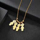 Colar de Filhos Mon Bebé em Aço Inoxidável - Aifeli - Loja para todas as mulheres