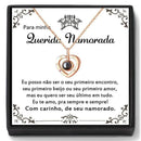 Colar Eu te Amo em 100 Idiomas - Para minha Querida Namorada - Aifeli - Loja para todas as mulheres