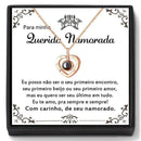 Colar Eu te Amo em 100 Idiomas - Para minha Querida Namorada - Aifeli - Loja para todas as mulheres