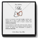 Colar Feminino Amor Eterno - Para Minha Filha - Aifeli - Loja para todas as mulheres