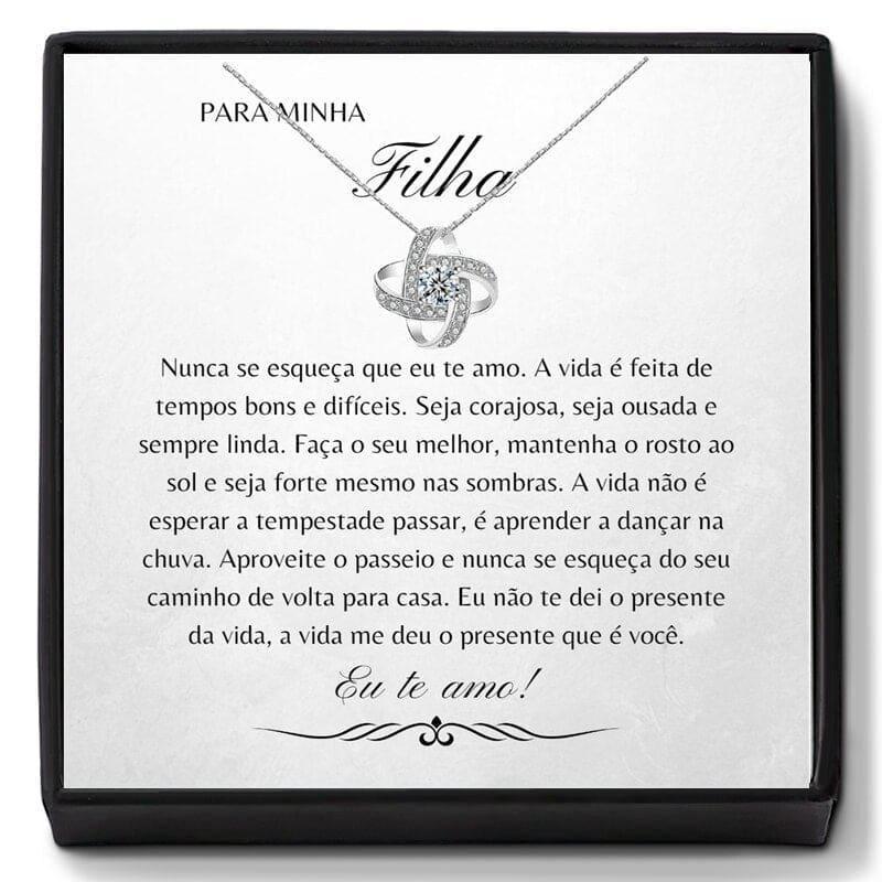 Colar Feminino Para Minha Filha - Aifeli - Loja para todas as mulheres