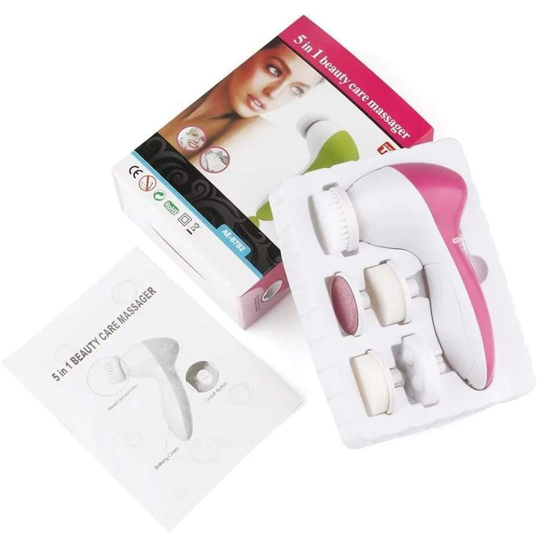 Escova Facial Elétrica Esfoliante limpeza Massageadora 5/1 Portátil - Aifeli - Loja para todas as mulheres