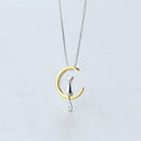 Kit Colar E Brinco Gato Na Lua Prata 925 - Aifeli - Loja para todas as mulheres