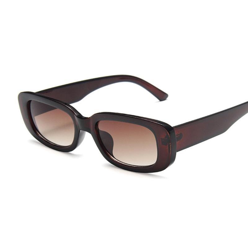 Óculos De Sol Vintage Retangular - Aifeli - Loja para todas as mulheres