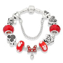 Pulseira Feminina com Berloques Mickey e Minnie - Aifeli - Loja para todas as mulheres