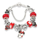 Pulseira Feminina com Berloques Mickey e Minnie - Aifeli - Loja para todas as mulheres