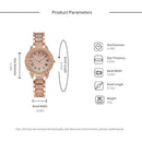 Relógio de Luxo Diamond Lux + Pulseira Cravejada em Zircônia - Aifeli - Loja para todas as mulheres