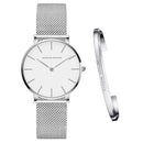 Relógio Feminino Aço inoxidável + Pulseira Grátis - Aifeli - Loja para todas as mulheres