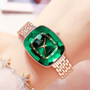 Relógio Feminino Diamante Verde Esmeralda - Aifeli - Loja para todas as mulheres